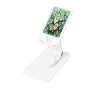 Fake Flowers on The Wall Universal Phone Stand, Adjustable Cell Phone Holder, 360° Rotatable Tripod for iPhone, Perfect for Daily Use
