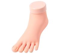 Fake Foot Model Practice False Training Foot Model Silicone False Foot Tools Nail Polish Supplies Silicone Silicone Float Tool Practice Nail Practice Nail Polish Practice