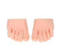 Fake Foot Model Silicone Practice Foot Flexible Movable Fake Manicure Tool For Nails Practice Silicone Prosthetic Manicure Tools