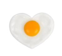 Fake Fried Eggs Realistic Heart-Shaped Prank Toys