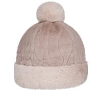 Fake Fur Pompom Hat by Seeberger