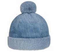 Fake Fur Pompom Hat by Seeberger