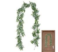 Fake Garland | Fake Ivy Decorative 5.9 Feet - Wall Background for Wedding Decoration Jungle Theme Party Fake for Holiday Home Coat Decor