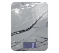 Fake Glitter Marble Grain Grey Easy Clean digital scale for food 11lb/0.18oz, 5kg/5g scale that weighs in grams with 4 unit for Dieting Baking Baking (Batteries not Included)