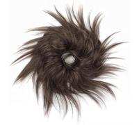 Fake Hair Bun,hair worn in a bun or coil Synthetic Hair Extensions Scrunchies Ponytail Hairpieces Messy Bun Hairpiece Hair Extension Ponytail With Elastic Rubber Band Updo Ponytail Hairpiece bun 1pcs(