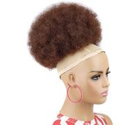 Fake Hair Bun,Hairpiece Hair,hair extension bun,hair worn in a bun or coil Synthetic Ponytail,1PCS Drawstring Ponytail Extension For Black Women Drawstring Curly Ponytail Bun 10inch bun(Y392)