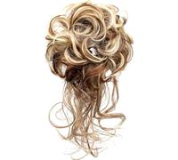 Fake Hair Bun,Messy Bun Scrunchie,hair extension bun,hair worn in a bun or coil 1PCS Messy Bun Hair Piece Hairpiece Curly Wavy Messy Synthetic Tousled Accessories Set For Women For Daily Wear bun(Y344