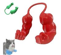 Fake Hand for Cats, 3d Printed Spoof Pet Prop Hanging Neck and Arm, Creative Decoration, Photography Prop, Easy to Put on and Take Off, Will not Limit Activities