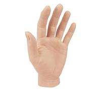 Fake Hand Tattoo Practice Hand Stage Props Hand Realistic Hand for Decorations Experienced Tattoo Artists and Beginners (Life Sized Left Hand)