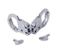 Fake Handcuffs Stainless Steel Interactive Portable with Keys