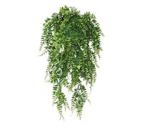 Fake Ivy Potted Plants， 90cm Artificial Persian Fern Leaves Vines Hanging Plant Plastic Indoor Outdoor DIY Decor(2pcs)