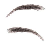 Fake Lace Eyebrows - Handmade Hair Brows | Black Reusable Eyebrows Extensions, Transfer Sticker in Arch Style Sticker for Women Makeup Home Beauty Salon Use