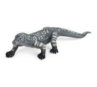 Fake Lizard 6x2 Inch Realistic Crawling Monitor Lizard Figurine with Long Tail Educational ABS Reptile Toys, Gifts for Kids