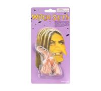 Fake Long Nose - Breathable Role Play Witch Nose - Halloween Costume Accessories for Holiday Parties School Performances Role Play Theatre Performances Mall Events Masquerade