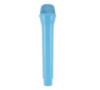 Fake Microphone Prop Lightweight ABS Plastic for Cosplay Singing | 1:1 scale design, odorless and , stage and photo shoots, speech and dance practice, kid-safe use, single pack