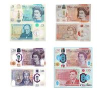 Fake Money, 100PCS Prop Money UK, Play Money for Students, Pretend Money for Role Play, Shop Till, Bank Cash Handling Practice, Educational Toy, Includes 5, 10, 20, 50 Notes