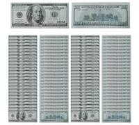 Fake Money Dollars, Fake Dollar Bills Collectible Realistic, Simulation Compact Money, Travel-Friendly Pretend Play Toys for Women Men Dad Mom Youth Boys Teens Girls
