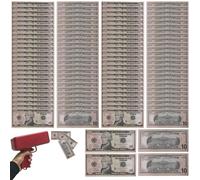 Fake Money Dollars - Movie Props Fake Dollars,Simulation Money, Pretend Play Toys Travel-Friendly for Women Girls Teens Mom Men Dad Youth