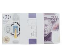 FAKE MONEY NEW 2024 £20 BILLS, PROP MONEY POUND | UK COMPANY | 100 NOTES| £2,000 Stack | For Movies, Advertising, Play, Party, Supreme, Gun, Fancy Dress, Casino Games