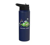 Fake Moon Landing Shoot Nevada Area 51 Hoax Stainless Steel Insulated Water Bottle