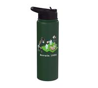 Fake Moon Landing Shoot Nevada Area 51 Hoax Stainless Steel Insulated Water Bottle
