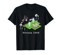 Fake Moon Landing Shoot Nevada Area 51 Hoax Value Graphic T-Shirt, Men, Black, M