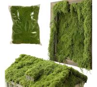 Fake Moss,300g Realistic Faux Greenery Filler,Moss for Indoor Plants | for Christmas Wedding Holiday Outdoor Fall Winter Party Aquarium Home Wall Vase Terrarium Planter Succulents