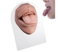 Fake Mouth,Beginners Soft Silicone Mouth Model For Practicing Suture,silicone Mouth Model Human Body Part Display, Simulation Tongue For Education Display Teaching Instructions