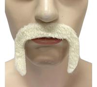 Fake Mustache | Christmas Cosplay Beard - Adhesive Fake Facial Hair for Party Organizers Masquerade Theater Actors Photography Models Hunting House Drag Performers