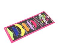 Fake Mustache,Colorful Fake Mustaches Self Adhesive False Mustaches Stick for Christmas Halloween Party