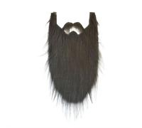 Fake Mustache Funny Fakes Beard Halloween Decoration,Santa Fake Mustache,Long Fakes Moustache Elastic Band Simulation Beard Facial Hair Party Cosplay Costume Accessories