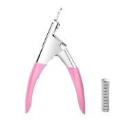 Fake Nail Clippers Nail Clippers U-Shaped Acrylic Fake Nail Trimmer cat Eye Nail Art Magnet Tool,Clipper Set 1,BH01