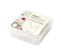 Fake Nails for Kids, Flexible Press-On, Storage Case Set with Compact Build, Little Girl Nail Kit, Modern Party Gear with Sleek Style, Daily Utility for Christmas Costume Birthday Stage School Events