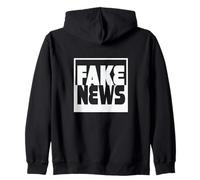 Fake News Zip Hoodie
