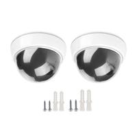 Fake Outdoor Security Camera CCTV Model with Realistic Design Weatherproof ABS Construction for Home Business Deterrence Fake Security Camera Outdoor