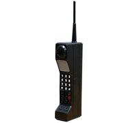 Fake Phone,90S Phone Prop, 13x3x2" Realistic Retro Tinplate Fake Phone, Old Fashioned Lightweight Portable Brick Phone for Movie Prop, Party Decorations, Home Stage Decor,Brick Phone