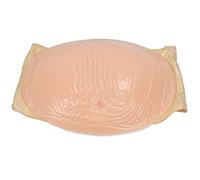 Fake Pregnancy Belly, Flexible Silicone Artificial Belly for Performance for Photography Props for Women ((7-8 months))