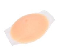 Fake Pregnancy Tummy, Artificial Silicone Pregnant Woman Photography Actor Performance Prop Fake Belly with Straps for Cosplay (2-4 Months)
