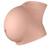 Fake Pregnant Belly 6-8 Months Fake Pregnancy Belly Realistic Silicone Artificial Baby Bump Soft Skin Touch Wearable Pregnant Belly Bodysuit for Actor Performance Maternity, Artificial Baby Bump