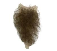 Fake Private Hair Handmade Hair, Invisible Realistic Full Lace Wave Body Corporal Hairs, Brown Temprature Fiber Adding Volume