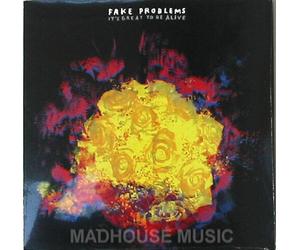 FAKE PROBLEMS LP It's Great To Be Alive VINYL Album 1000 MADE +Promo Sheet SEALE