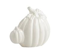 Fake Pumpkin | Ceramic Halloween Pumpkins Fall Decor - Small Figurines Thanksgiving Halloween Decorations for Indoor Outdoor Fireplace Bookshelf Bedroom Living Room Party Farmhouse