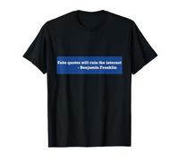 Fake Quotes Will Ruin the Internet Value Graphic T-Shirt