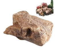 Fake Rock, 13x9inch PU Foam Fake Rocks, Realistic Landscape Rock, Landscape Rock Cover, Natural Texture Faux Rock Covers for Landscaping