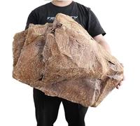 Fake Rock Cover - PU Foam Decorative Boulder for Gardens and Landscaping - Realistic Artificial Well Covers for Outdoor Decor