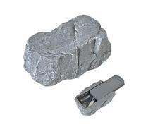 Fake Rock Hidden Safe - Outdoor Waterproof Key Hider for Garden or Yard, Realistic Rock Storage Box for Spare Keys, Security Lock Box for Outside Home Decor
