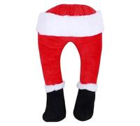 Fake Santa Legs - Funny Santa Legs Stuck Tree Topper Decorations | Festive Ornaments for Indoor Home Fireplace Christmas Holiday Party Decoration
