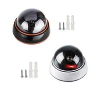 Fake Security Camera Outdoor Deterrence ABS Surveillances Device CCTV Model for Residential Home Business None Wiring Needed Simulated Camera Home Security