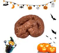 Fake Shit - Realistic Halloween Poop Prank Decor, Gross Joke Fidget Toy, Flexible Soft Simulation | Hilarious Surprise Gag Easy Placement for Drawers Bathtubs Tables Floors Party Trick Home