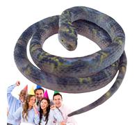 Fake Snake - Realistic Snake Toy 70cm Long Garden Decoration | Realistic Reptile Model Scary Snake Outdoor Bird Sostg